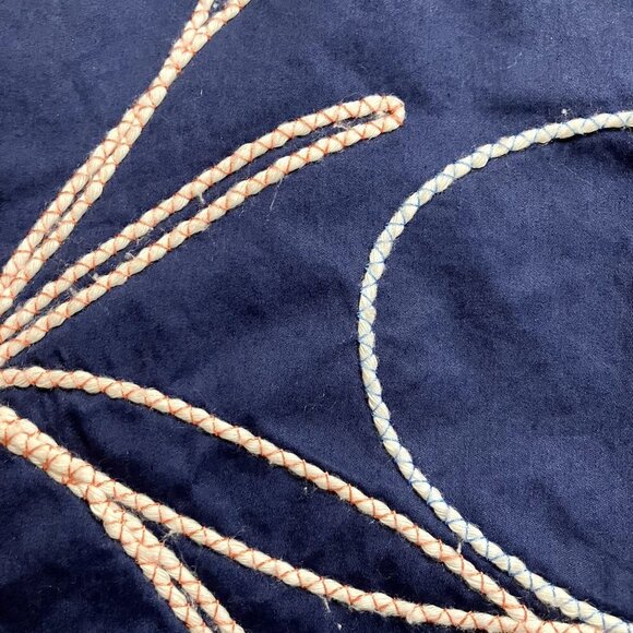 Parker Wen Blue Embroidered Maxi Skirt Size M - Picture 4 of 8